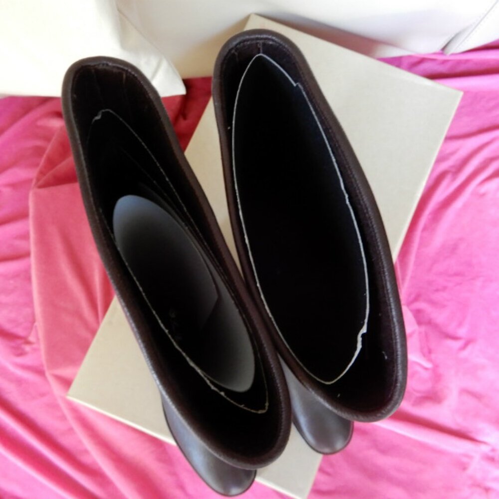 NIB $2725 Auth.Loro Piana Sauvanne Alce Soft Boots Elk Leather Cashmere 39 US - Picture 11 of 11